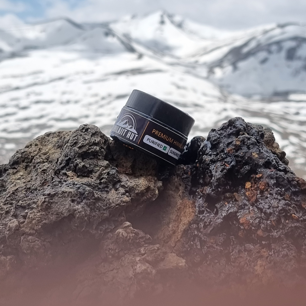 Premium Himalayan Shilajit sourced directly from the untouched heights of the Himalayan mountains in Pakistan.